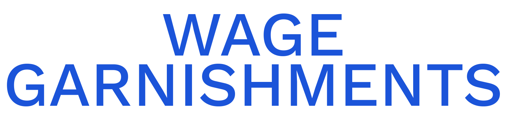 Wage Garnishments